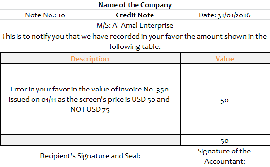 credit note pic 